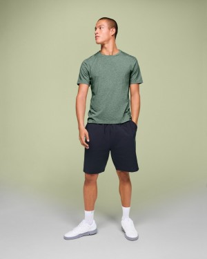 On |Men QC Active-T Tops and T-shirts Algae | XE81-Y9UW