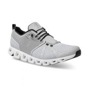 On |Men QC Cloud 5 Waterproof Lifestyle Shoes Glacier / White | JE20-Q3ZA