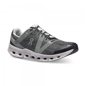 On |Men QC Cloudgo Road Running Shoes Black / Glacier | PH12-F8LH