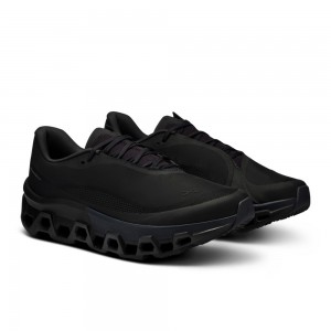 On |Men QC Cloudmonster 2 PAF Road Running Shoes Black / Magnet | WP77-D8NU