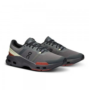 On |Men QC Cloudpulse Training & GYM Shoes Rock / Chili | UD36-O7KW