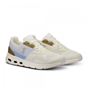 On |Men QC Cloudrift Lifestyle Shoes Ivory / Heather | BS25-J1WC