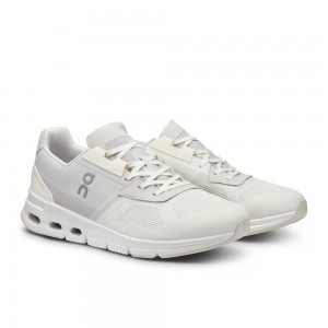 On |Men QC Cloudrift Lifestyle Shoes Undyed-White / Frost | RW01-P4MV