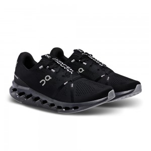 On |Men QC Cloudsurfer Road Running Shoes All / Black | OQ16-O4UC