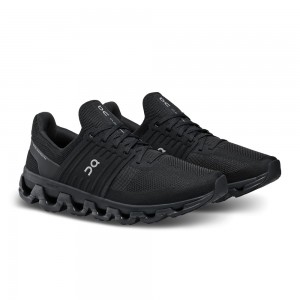 On |Men QC Cloudswift 3 AD Road Running Shoes All Black | KV32-T7BH