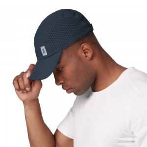 On |Men QC Lightweight Cap Headwear Navy | FJ11-V8PW