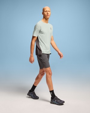 On |Men QC Performance-T Tops and T-shirts Cobble | FL85-Q4YJ