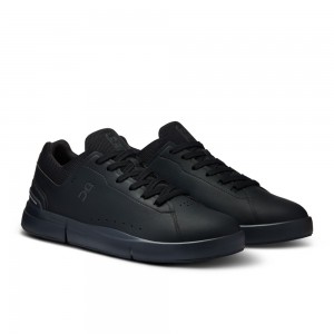 On |Men QC THE ROGER Advantage Lifestyle Shoes All Black | MB31-C5YR