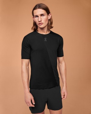 On |Men QC Ultra-T Tops and T-shirts Black | HP22-N5QA