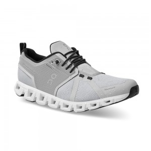 On |Women QC Cloud 5 Waterproof Lifestyle Shoes Glacier / White | NK71-W6EK