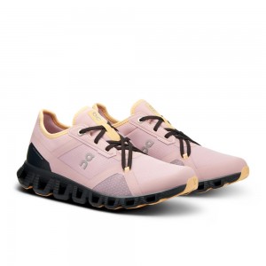 On |Women QC Cloud X 3 AD Training & GYM Shoes Mauve / Magnet | VQ83-X9HK