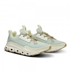 On |Women QC Cloudaway Lifestyle Shoes Glacier / Seedling | DV00-I0QO