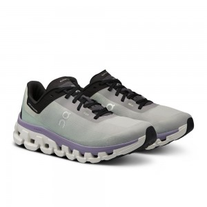 On |Women QC Cloudflow 4 Road Running Shoes Fade / Wisteria | DY10-F5PP