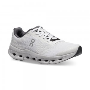 On |Women QC Cloudgo Road Running Shoes White / Glacier | YP12-O0LK