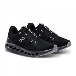 On |Women QC Cloudsurfer Road Running Shoes All / Black | YU09-Y4GS