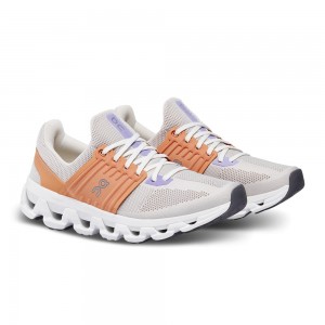 On |Women QC Cloudswift 3 AD Road Running Shoes Sand / Sandstone | FJ84-O2SJ