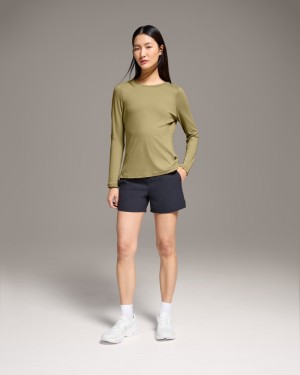 On |Women QC Focus Long-T Tops and T-shirts Safari | QH61-K9ZV