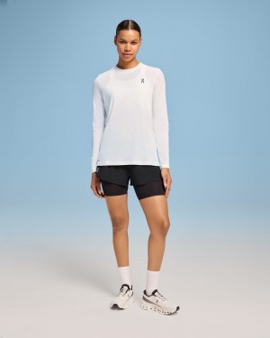 On |Women QC Pace Long-T Tops and T-shirts Undyed-White | FC70-G3YY