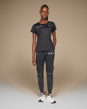 On |Women QC Running Pants OAC Pants Black | RV23-O1BC