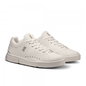 On |Women QC THE ROGER Advantage Lifestyle Shoes White / Undyed | JL21-G3FP