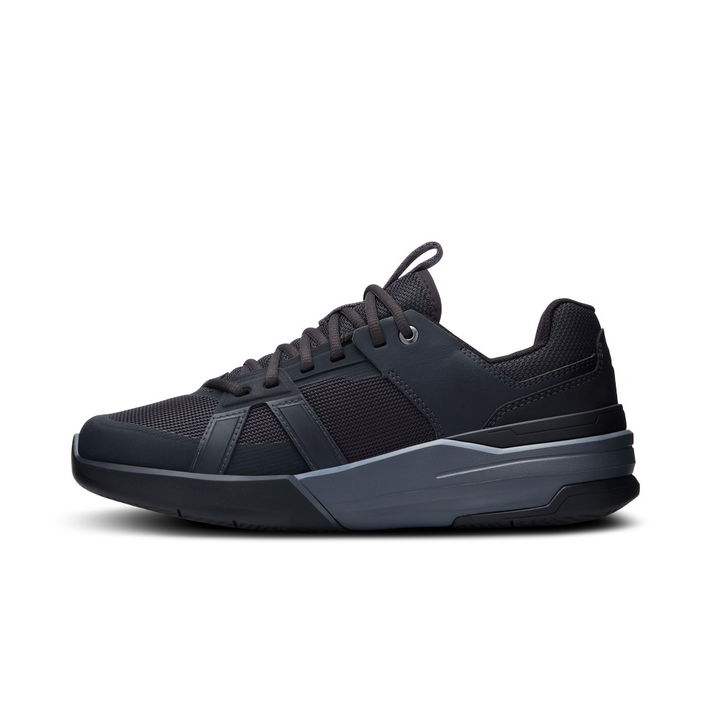 On |Kids' QC THE ROGER Clubhouse Pro Youth Tennis Black | Eclipse | XF03-L1AN