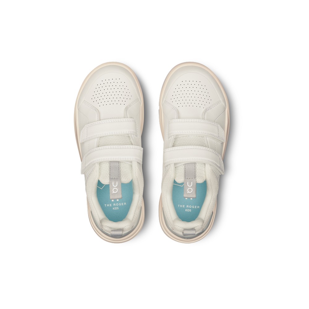 On |Kids' QC THE ROGER Kids Lifestyle White | Glacier | WK42-G2HK