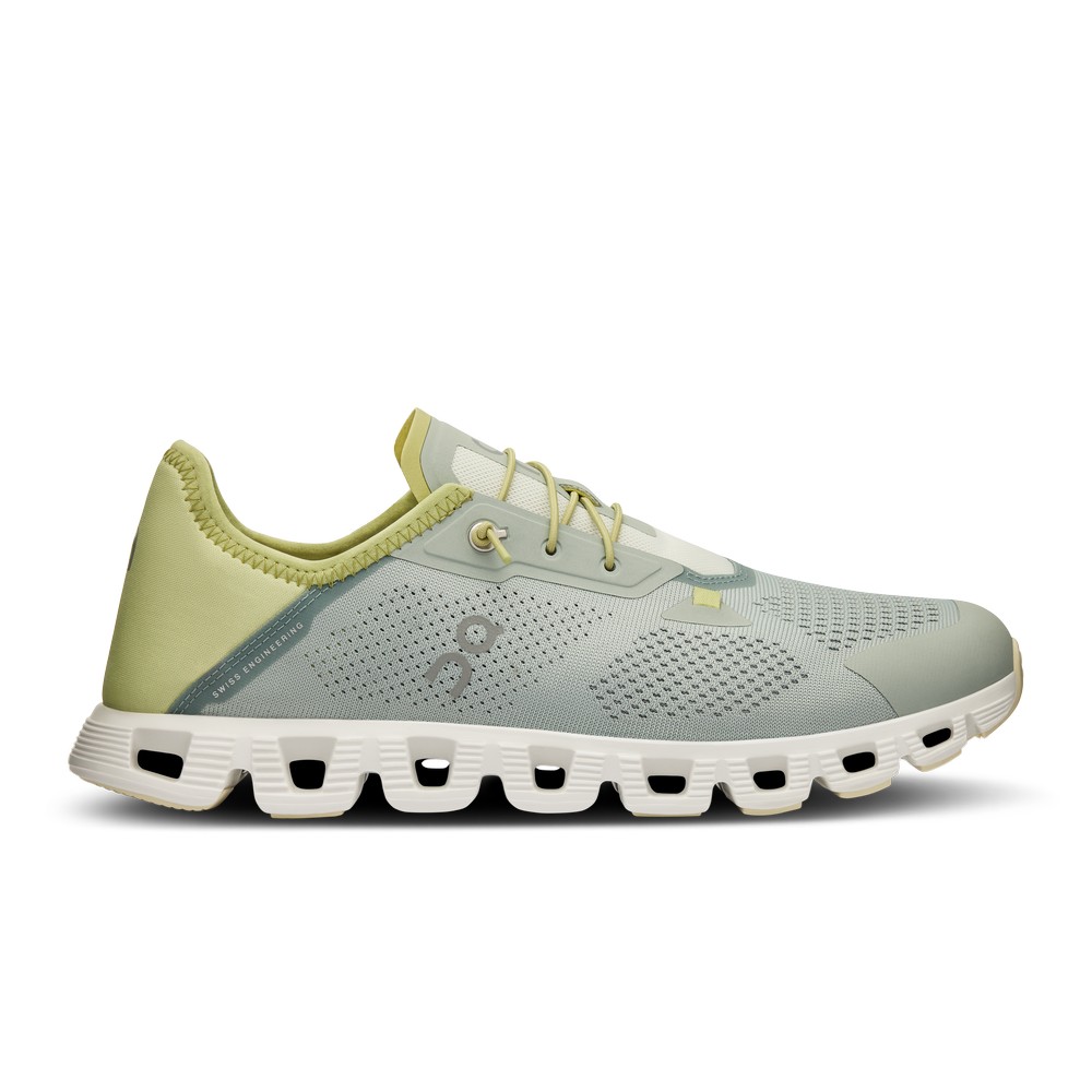 On |Men QC Cloud 5 Coast Lifestyle Shoes Mineral / Acacia | NL30-Z2EN