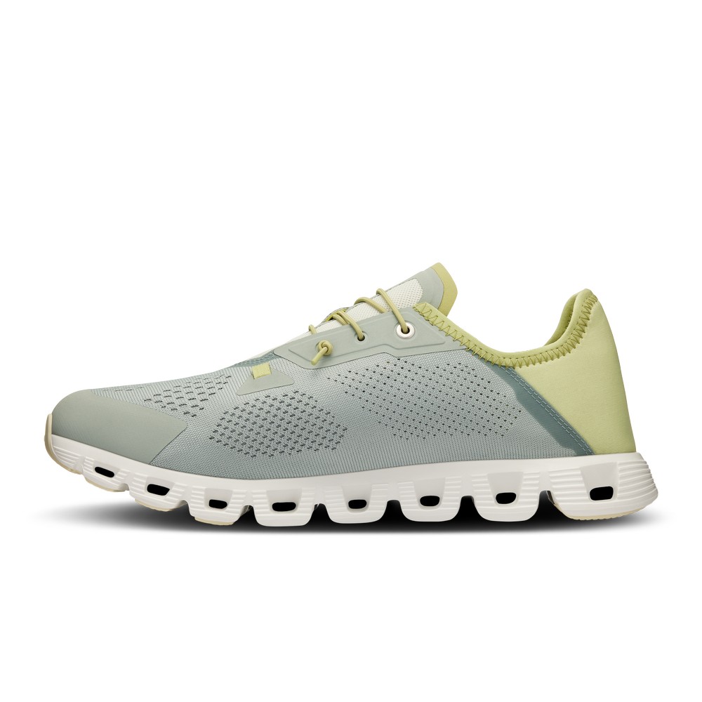 On |Men QC Cloud 5 Coast Lifestyle Shoes Mineral / Acacia | NL30-Z2EN