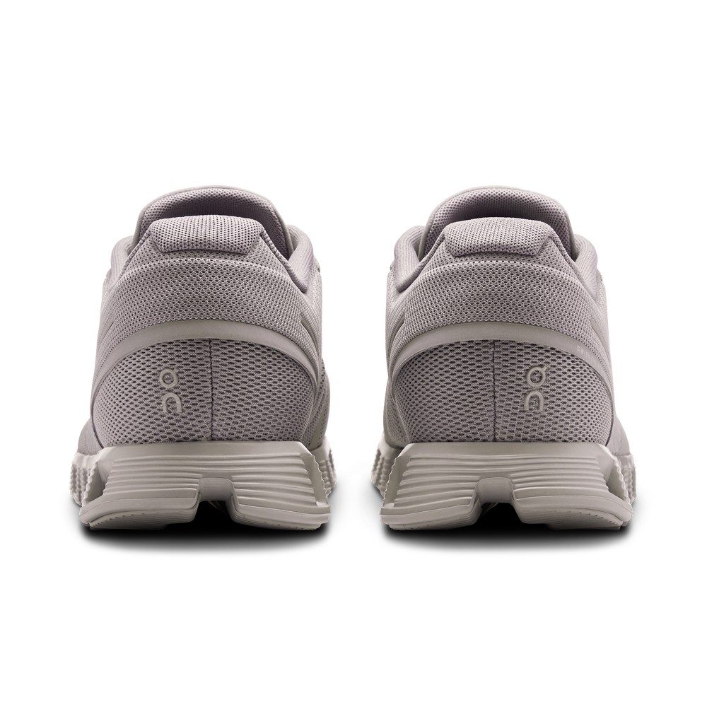 On |Men QC Cloud 5 Lifestyle Shoes Fog / Alloy | IA82-T4GS