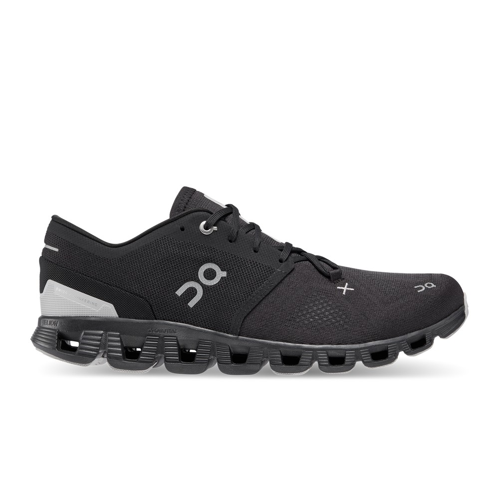 On |Men QC Cloud X 3 Training & GYM Shoes Black | GN99-H8MY