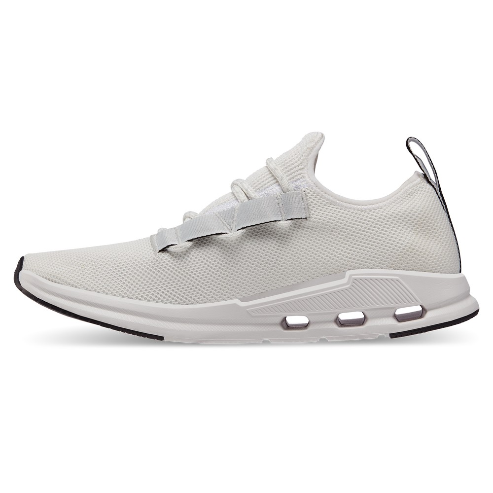 On |Men QC Cloudeasy Lifestyle Shoes Undyed White / Black | XO30-P3ZD