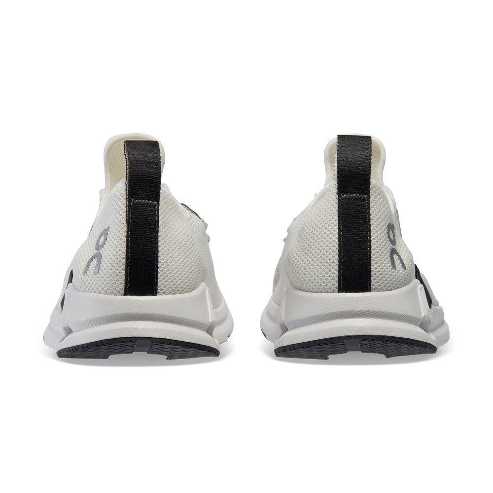 On |Men QC Cloudeasy Lifestyle Shoes Undyed White / Black | XO30-P3ZD