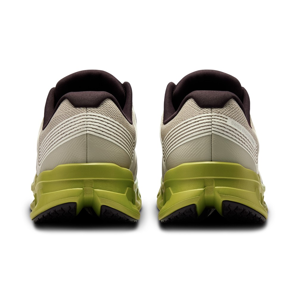 On |Men QC Cloudgo Road Running Shoes Sand / Zest | PM40-U1LC