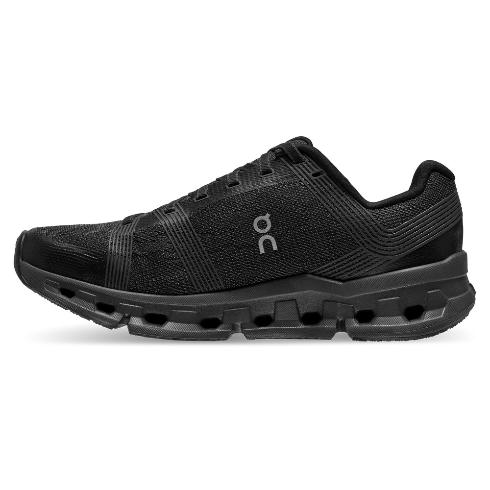 On |Men QC Cloudgo Wide Road Running Shoes Black / Eclipse | LP94-T6ES