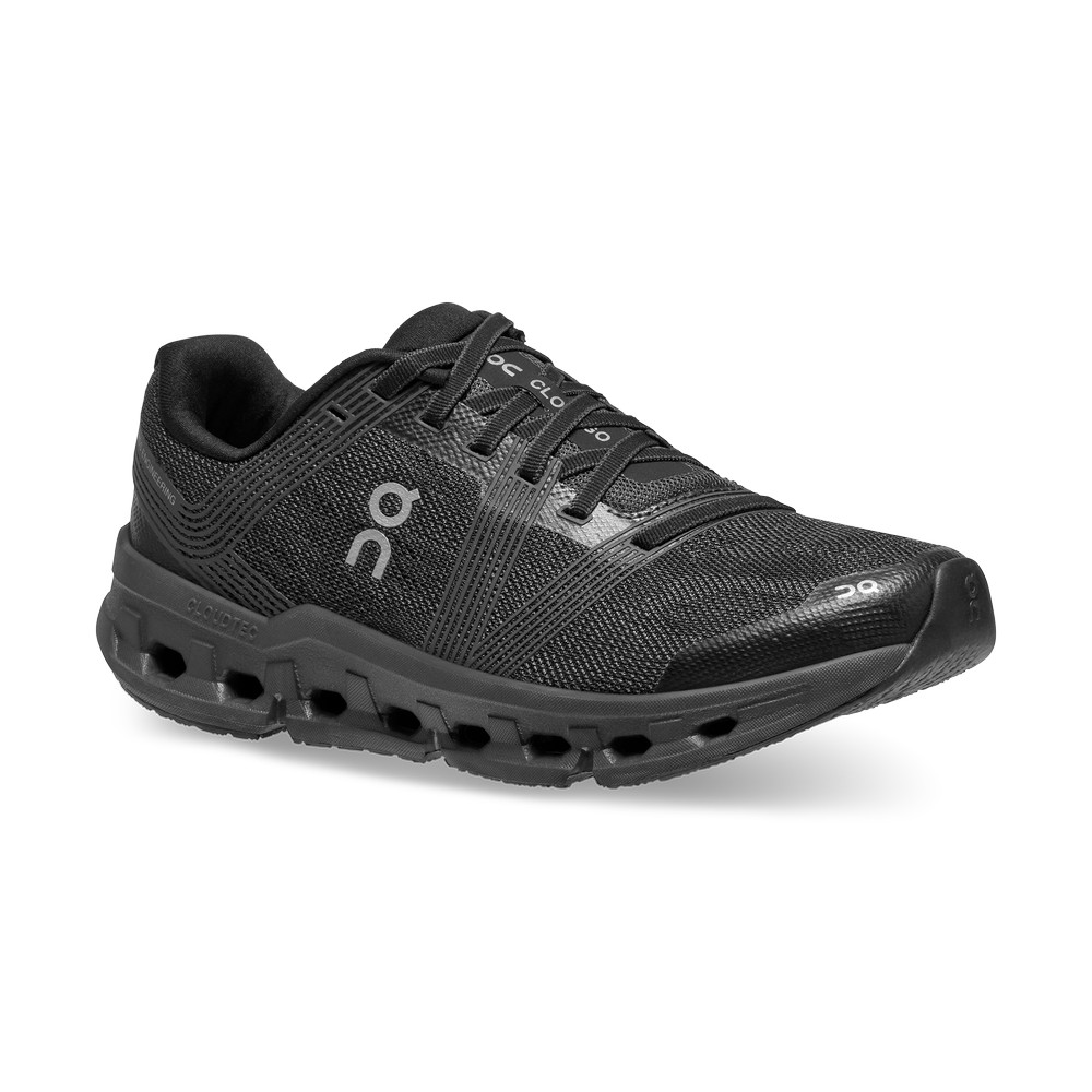 On |Men QC Cloudgo Wide Road Running Shoes Black / Eclipse | LP94-T6ES