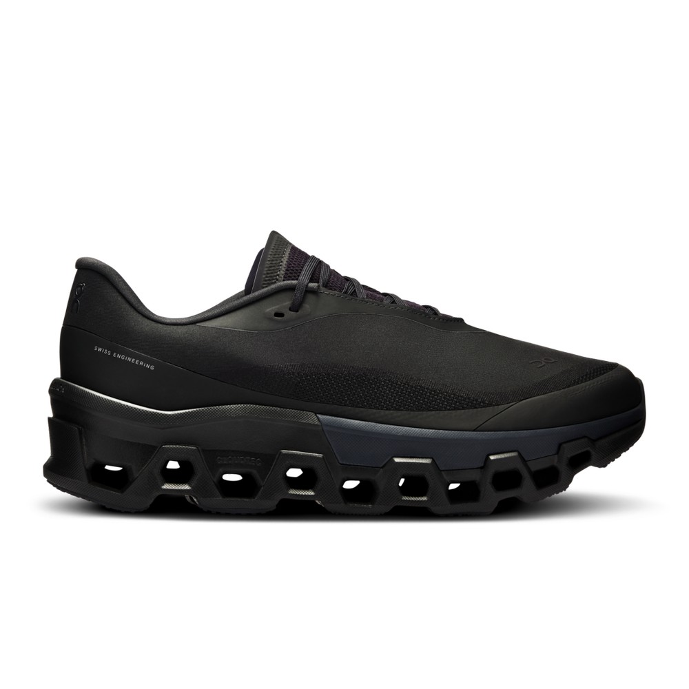 On |Men QC Cloudmonster 2 PAF Road Running Shoes Black / Magnet | WP77-D8NU