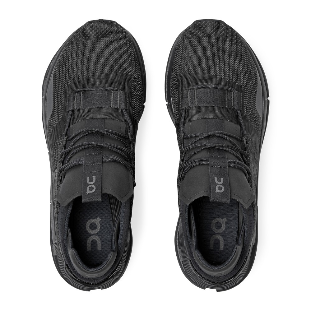 On |Men QC Cloudnova Lifestyle Shoes Black / Eclipse | CC91-S2GL