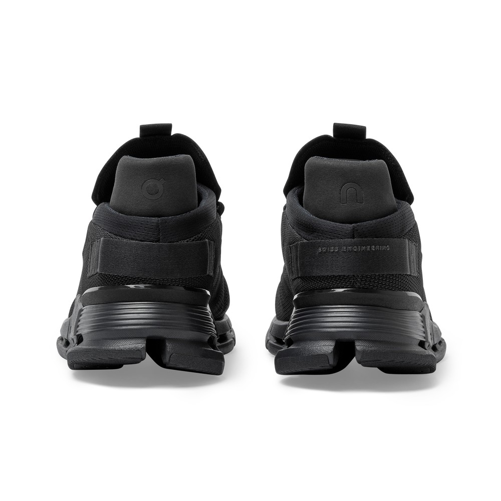 On |Men QC Cloudnova Lifestyle Shoes Black / Eclipse | CC91-S2GL