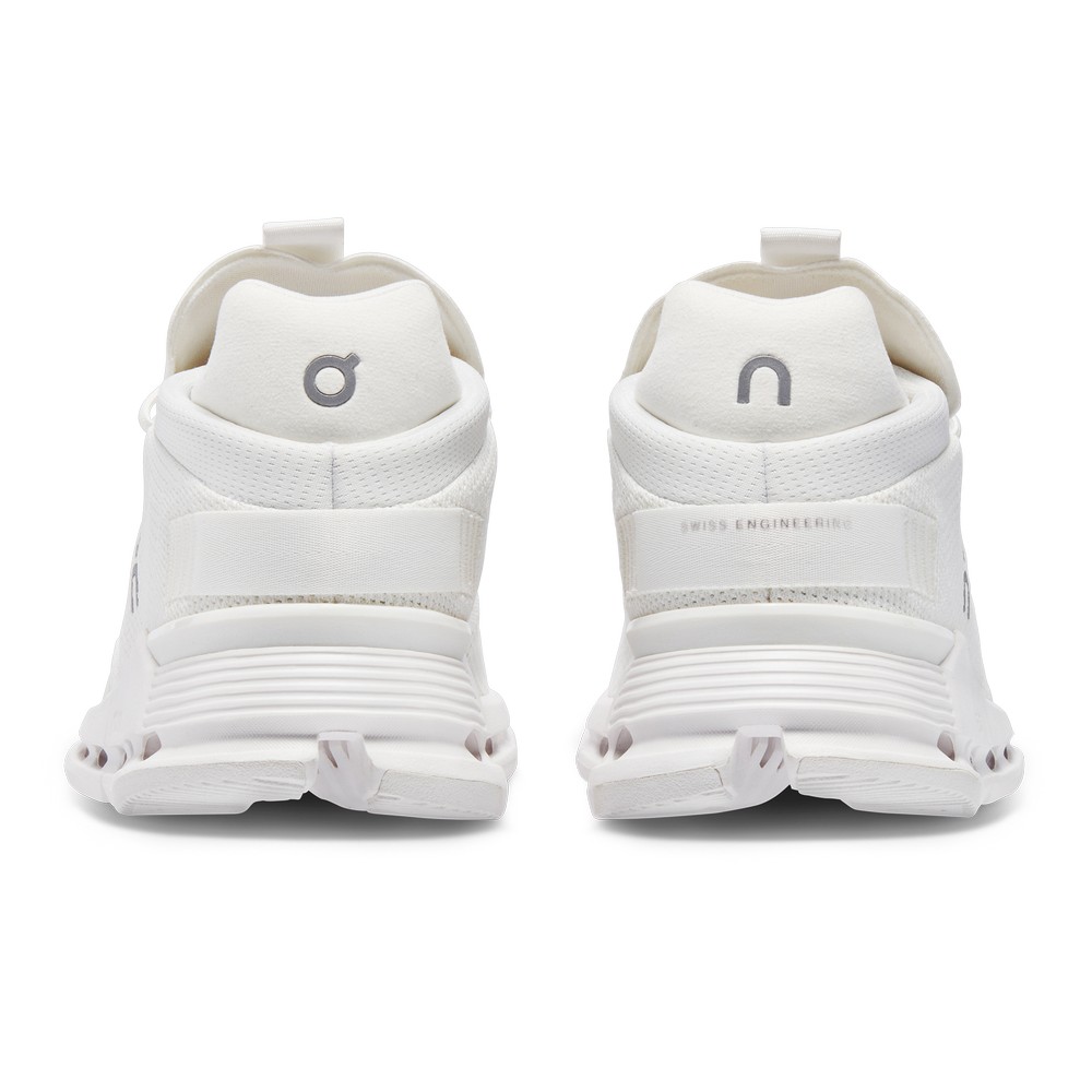 On |Men QC Cloudnova Lifestyle Shoes Undyed-White / White | AS80-E8TJ