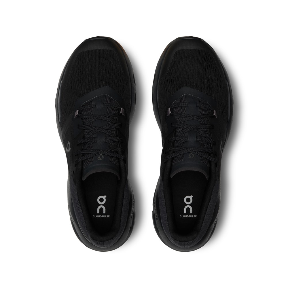 On |Men QC Cloudpulse Training & GYM Shoes Black / Eclipse | XF91-H5LA