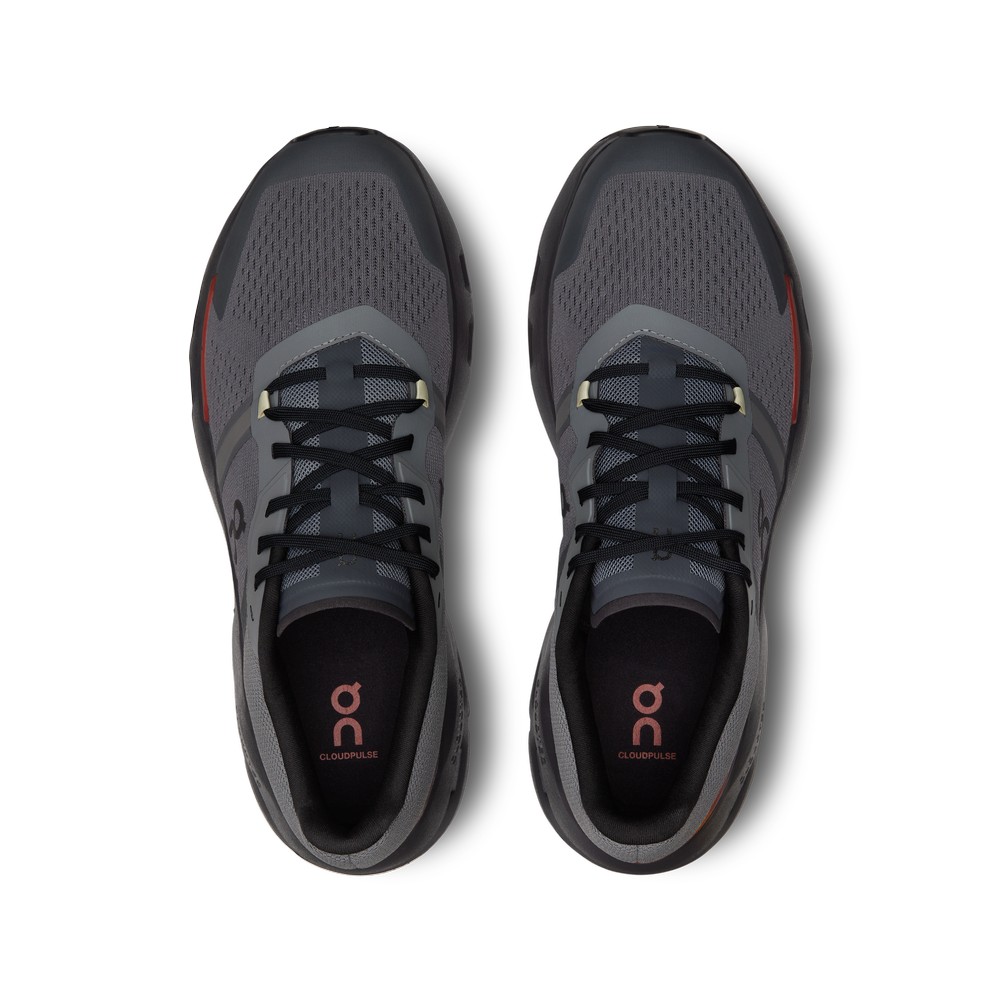 On |Men QC Cloudpulse Training & GYM Shoes Rock / Chili | UD36-O7KW