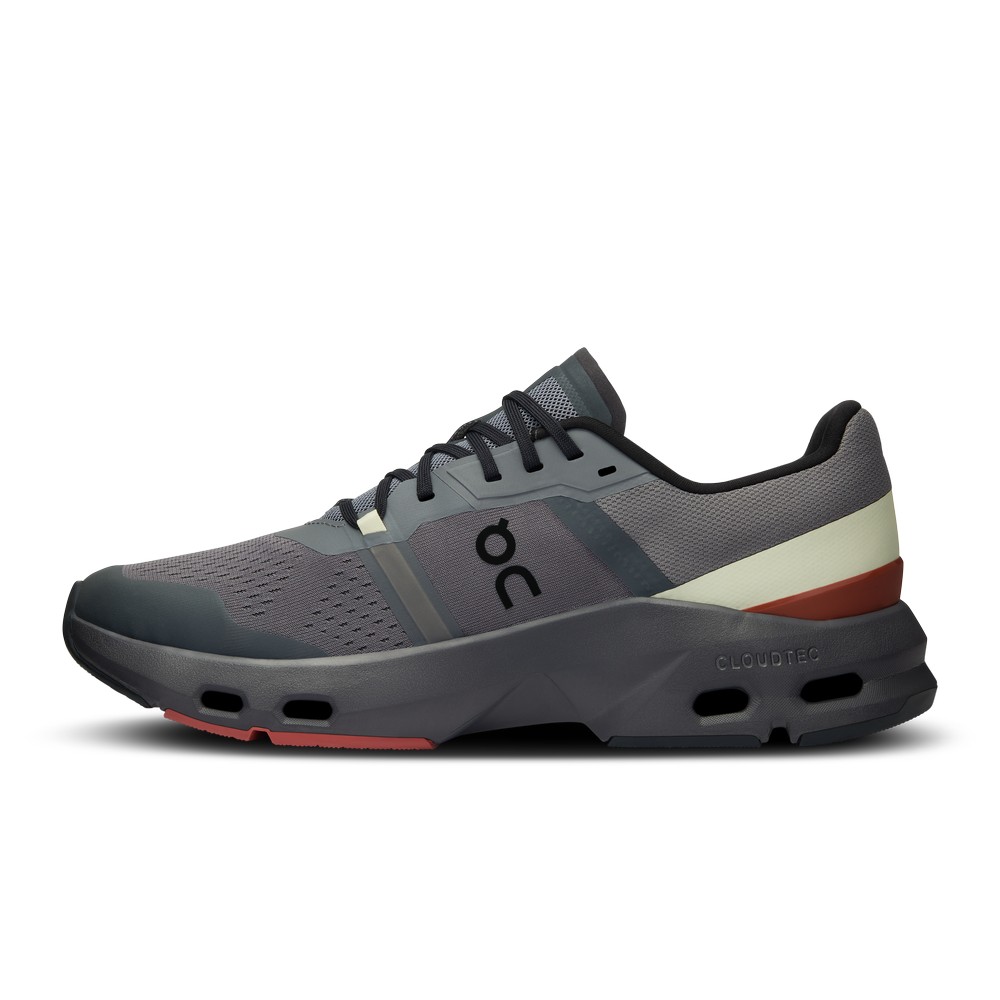 On |Men QC Cloudpulse Training & GYM Shoes Rock / Chili | UD36-O7KW