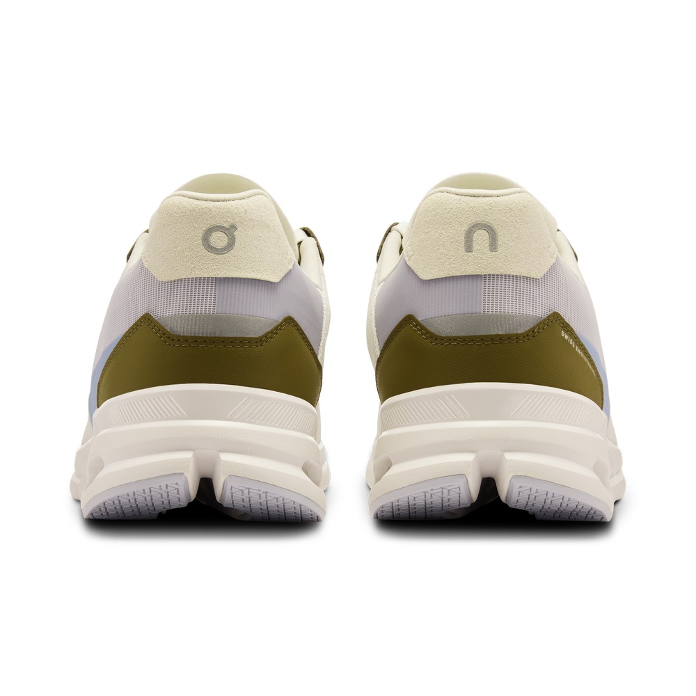 On |Men QC Cloudrift Lifestyle Shoes Ivory / Heather | BS25-J1WC