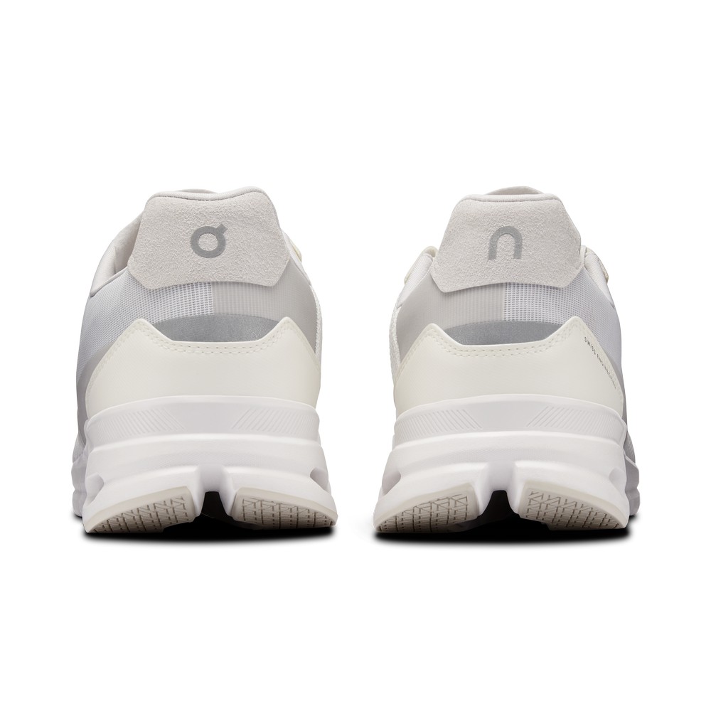 On |Men QC Cloudrift Lifestyle Shoes Undyed-White / Frost | RW01-P4MV