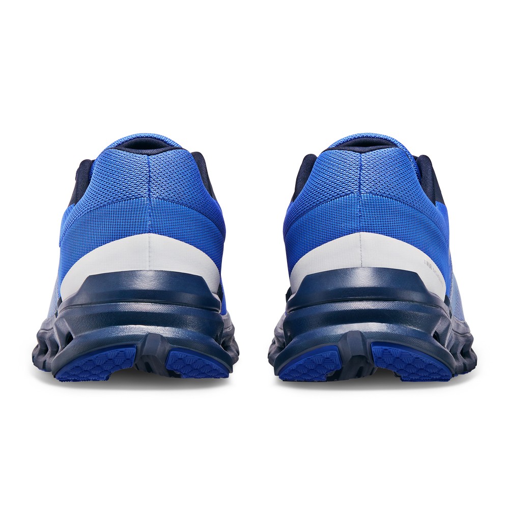 On |Men QC Cloudrunner Road Running Shoes Shale / Cobalt | AI05-E2HR