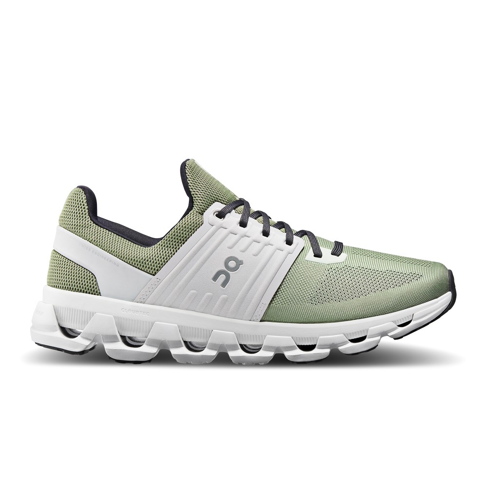 On |Men QC Cloudswift 3 AD Road Running Shoes Leaf / Frost | MC21-W0JA