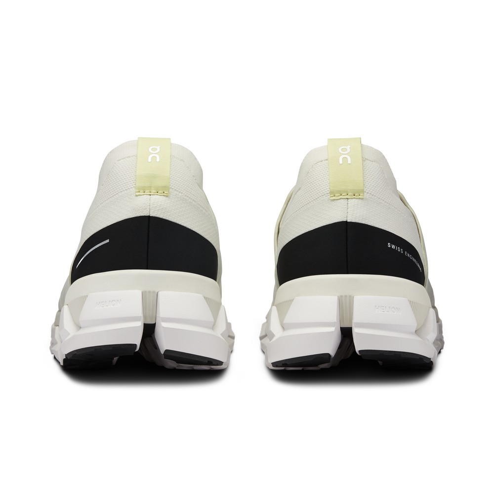 On |Men QC Cloudswift 3 Road Running Shoes Ivory / Black | LQ88-G9BR