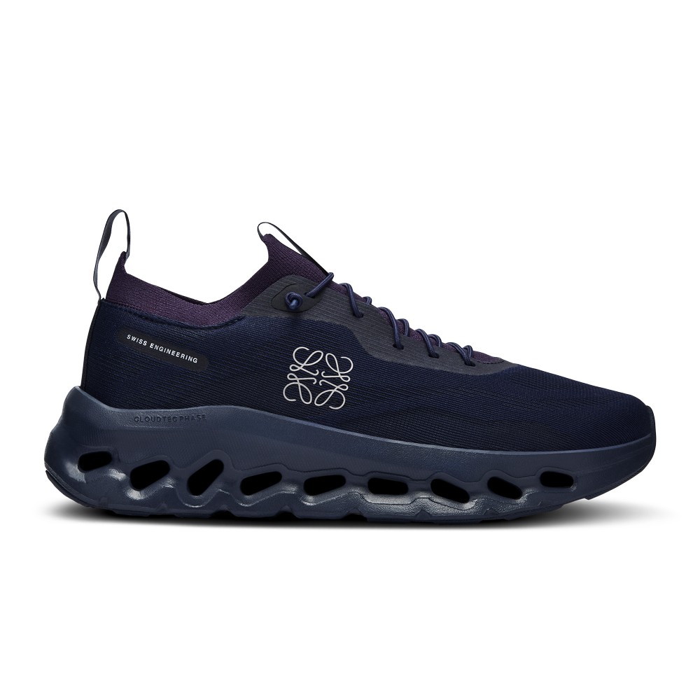 On |Men QC Cloudtilt LOEWE Lifestyle Shoes All Navy | DY07-M4DL