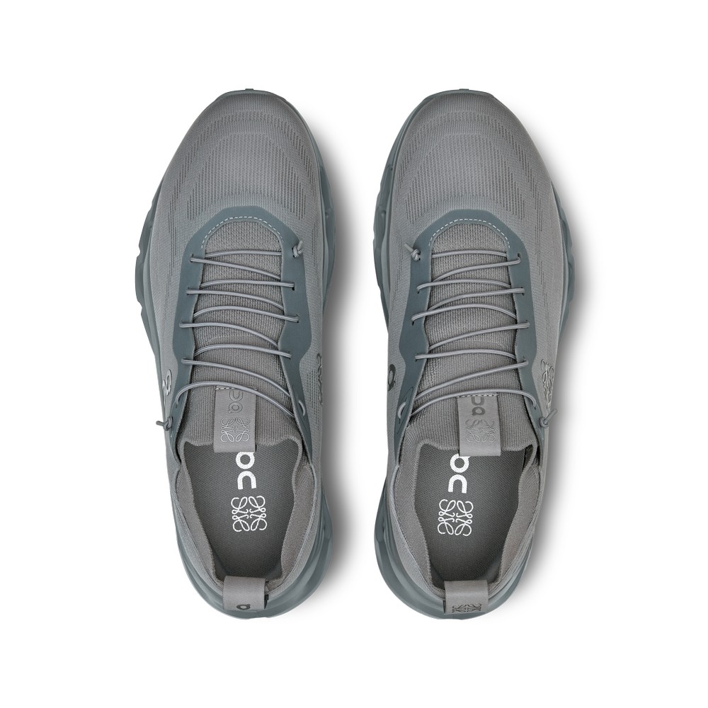 On |Men QC Cloudtilt LOEWE Lifestyle Shoes Slate Gray | NP21-G9MF