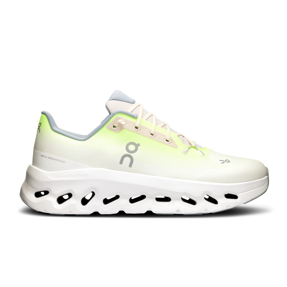 On |Men QC Cloudtilt Lifestyle Shoes Lime / Ivory | FK44-M6YY